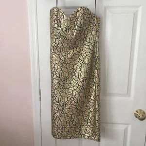 Vintage Gold Dress